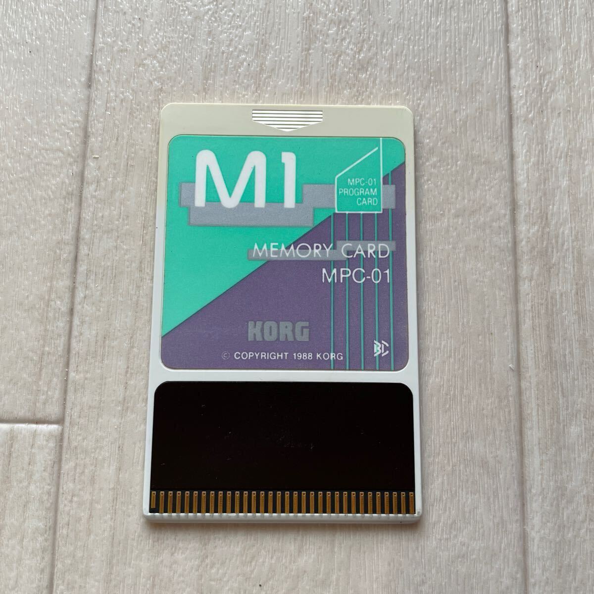 KORG M1 メモリーカード 【稀少】 生福 Vol 1 送料無料｜Yahoo!フリマ