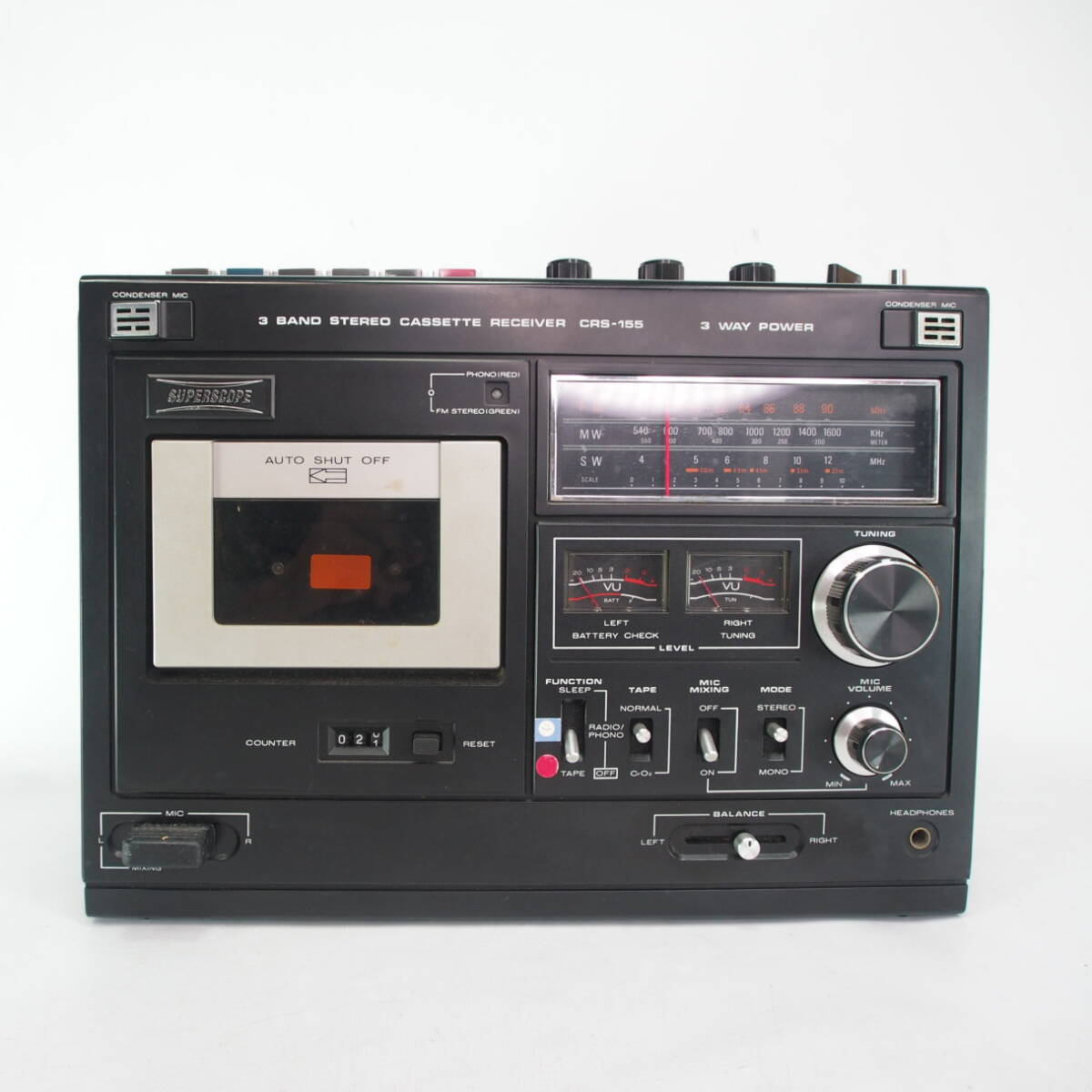 Yahoo!オークション -「ラジカセ スーパースコープ」の落札相場・落札価格