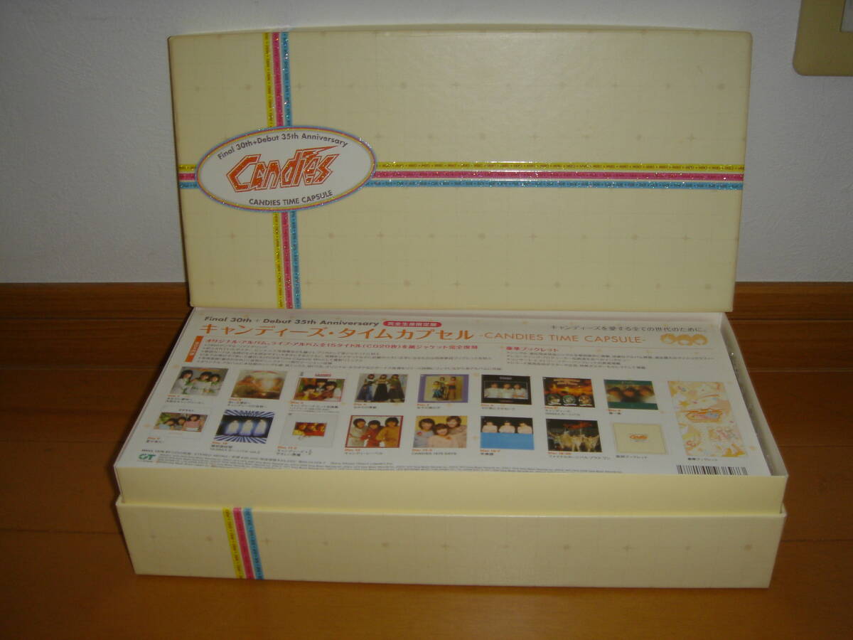 キャンディーズ/タイムカプセル/アルバムボックス/紙ジャケット/㊟訳