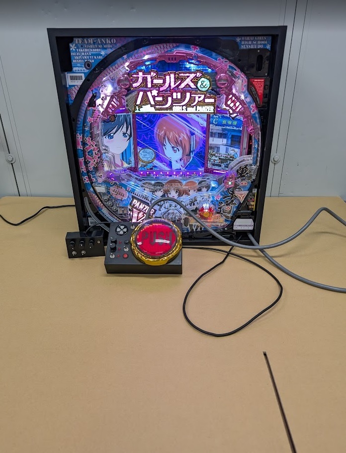 パチンコ 初代CRガルパン オートプレイ&循環機付き Yahoo!オークション