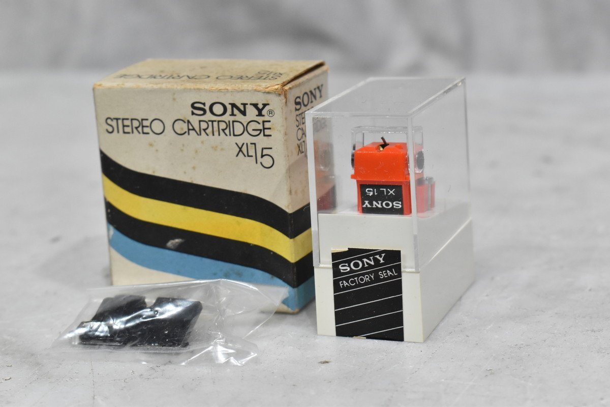 SONY XL-15 カートリッジ 元箱付き SONY XL-15 カートリッジ 元箱付き