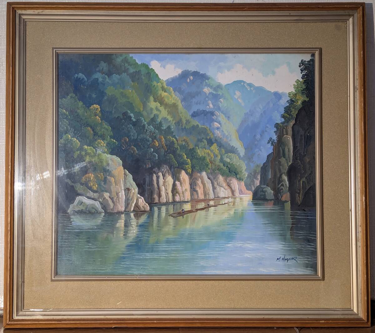 2026年最新】Yahoo!オークション -油彩 風景画 渓谷の中古品・新品・未