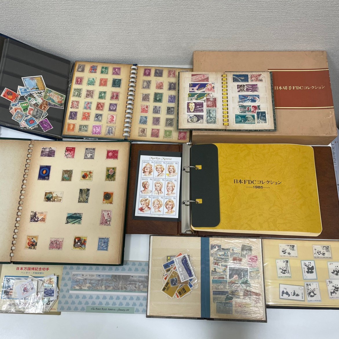 FDC 1983〜1991 ※1985年欠番 日本切手FDCコレクション FDC 1983〜1991