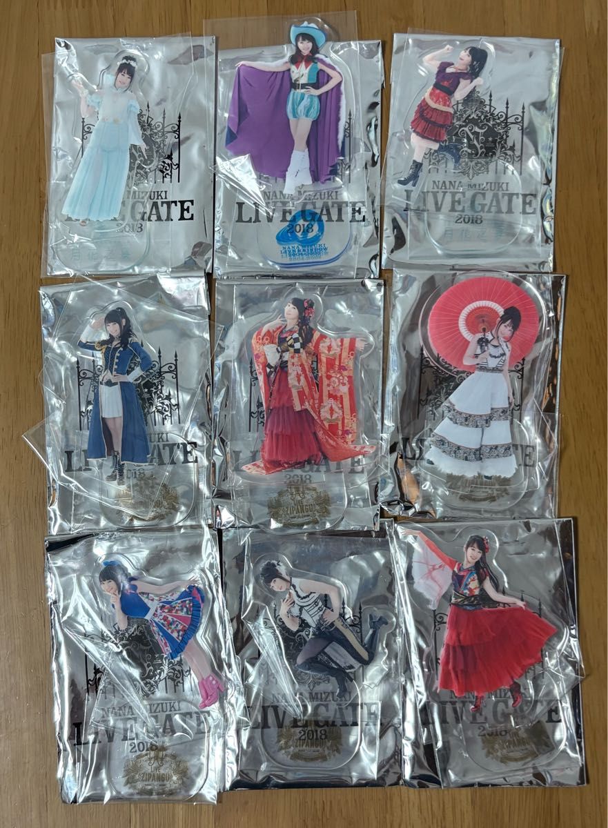 水樹奈々LIVE PARADEアクリルスタンド5点セット｜Yahoo!フリマ（旧