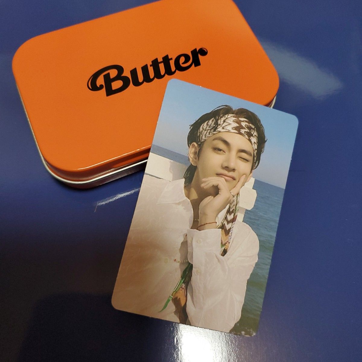 BTS butter カーディガン付属品トレカのみ テテ テヒョン V｜Yahoo