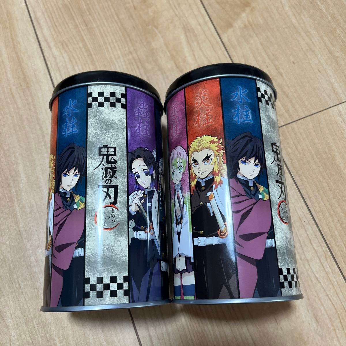 鬼滅の刃 ufotable 柱合会議編 和紙 缶バッジ 全種類 富岡義勇 宇髄