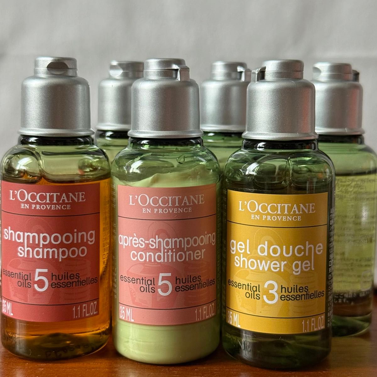 ロクシタン ヴァーベナ トラベルセット シャワージェル シャンプー