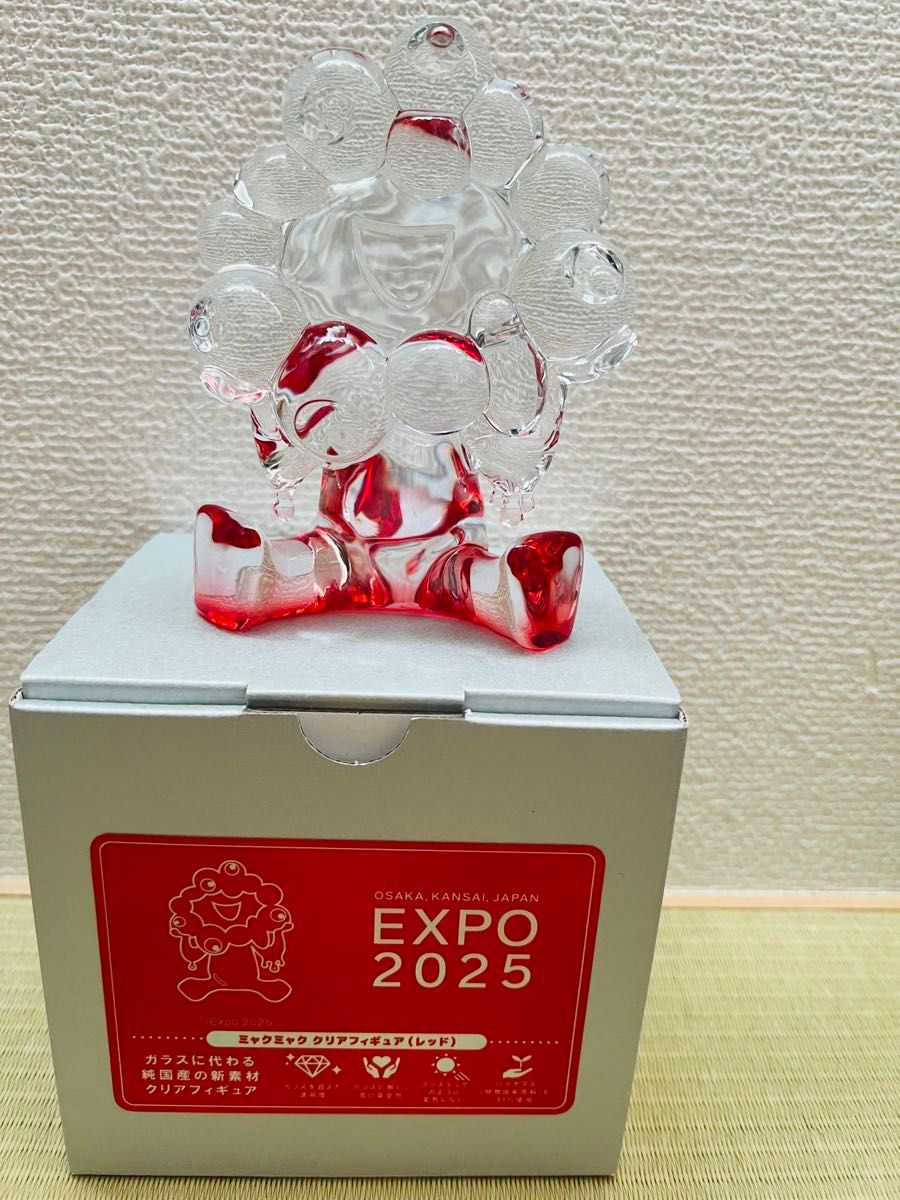 大阪関西万博 会場限定】 ミャクミャク 箔一 ガラストレー 葛飾北斎