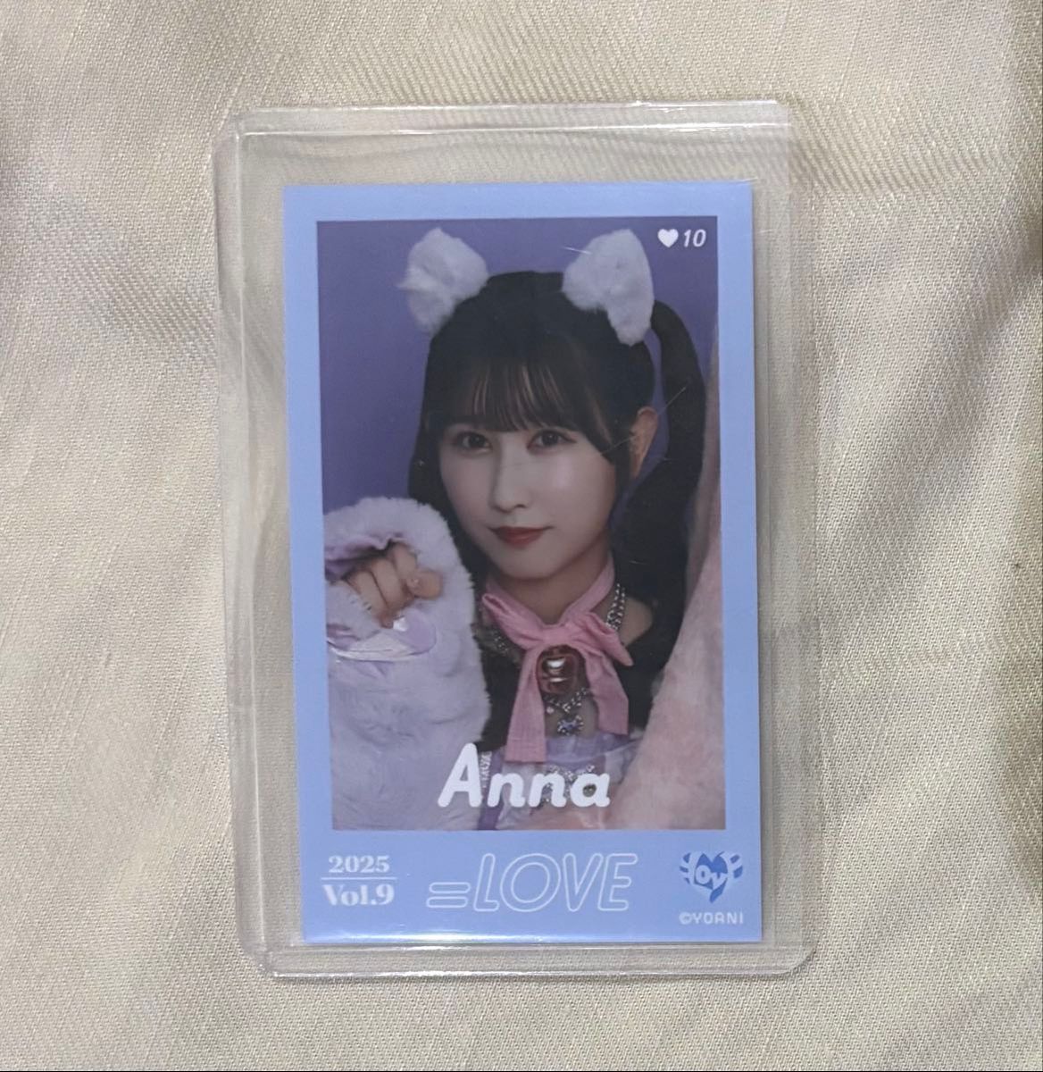 イコラブ 大場花菜 ミニフォト vol 9 レア 猫衣装 ノーマルコンプ