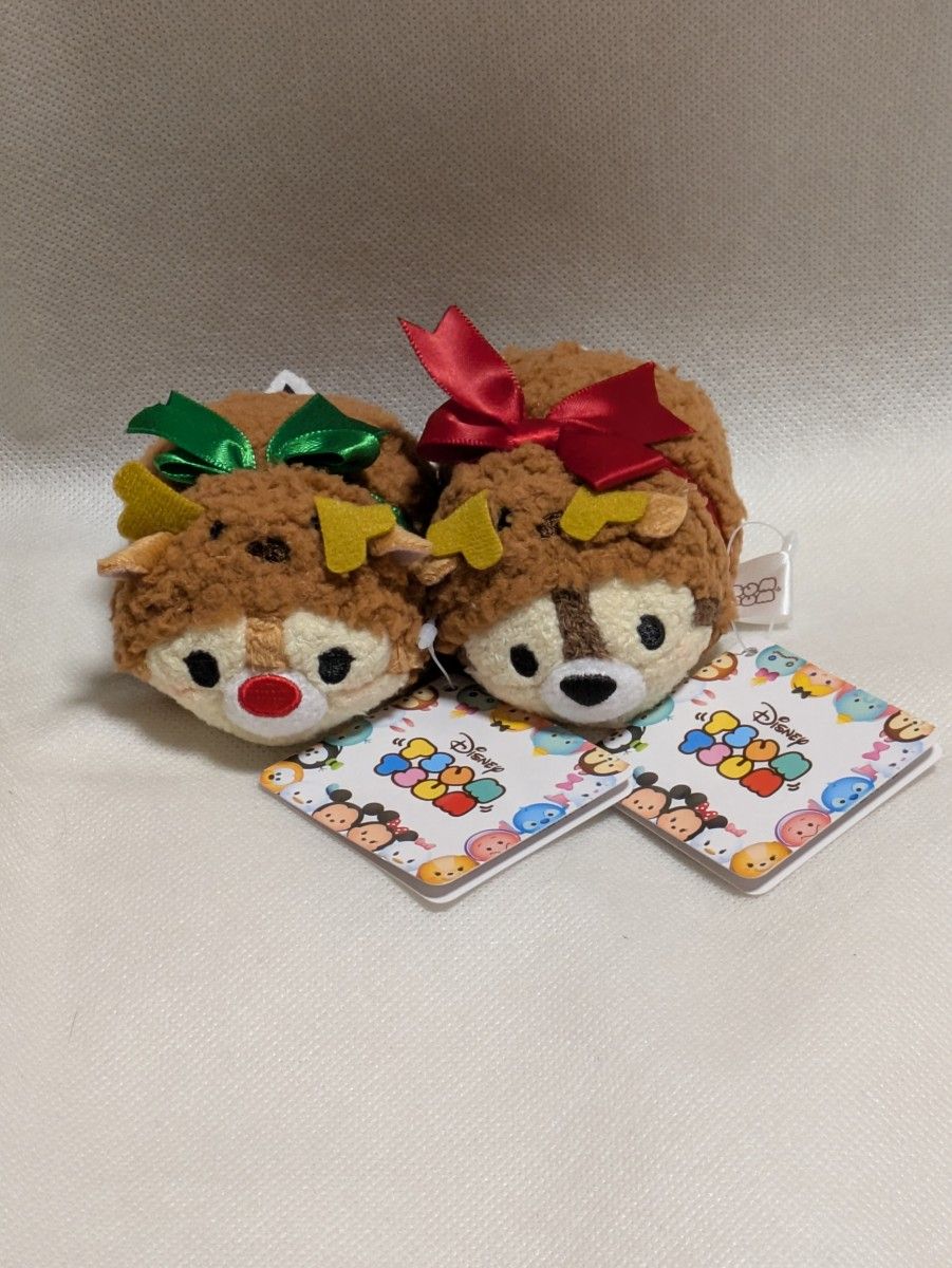 ディズニー ツムツム 干支 チップとデール 着ぐるみ お正月 2025 巳年