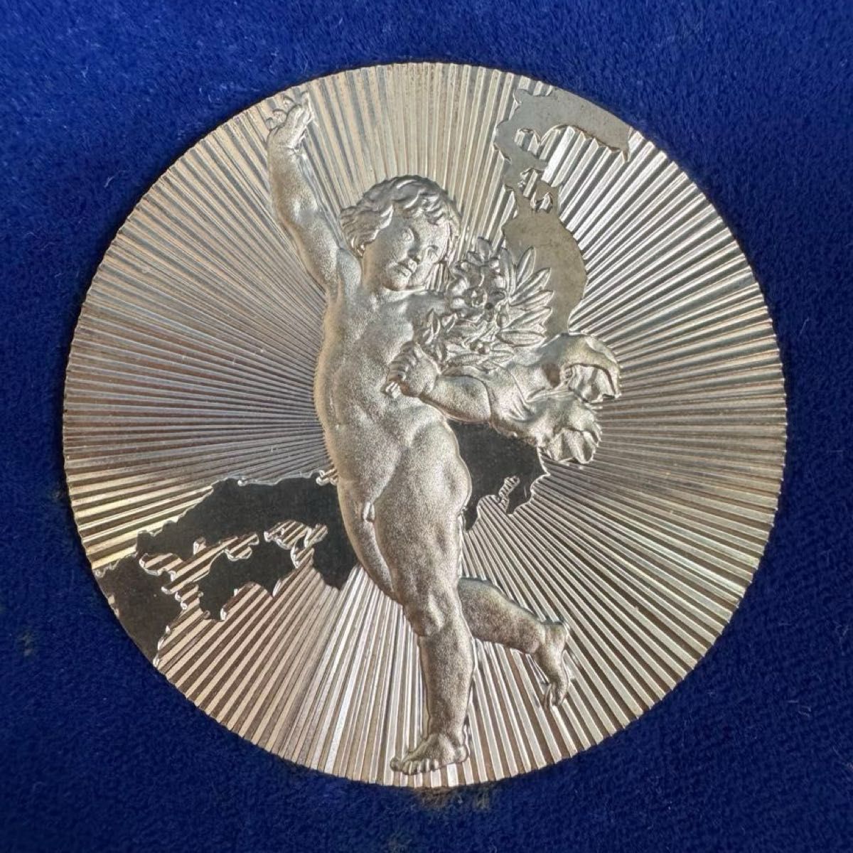 純銀247 46g 2個セット 1984年「新日本銀行券発行」記念メダル 造幣局