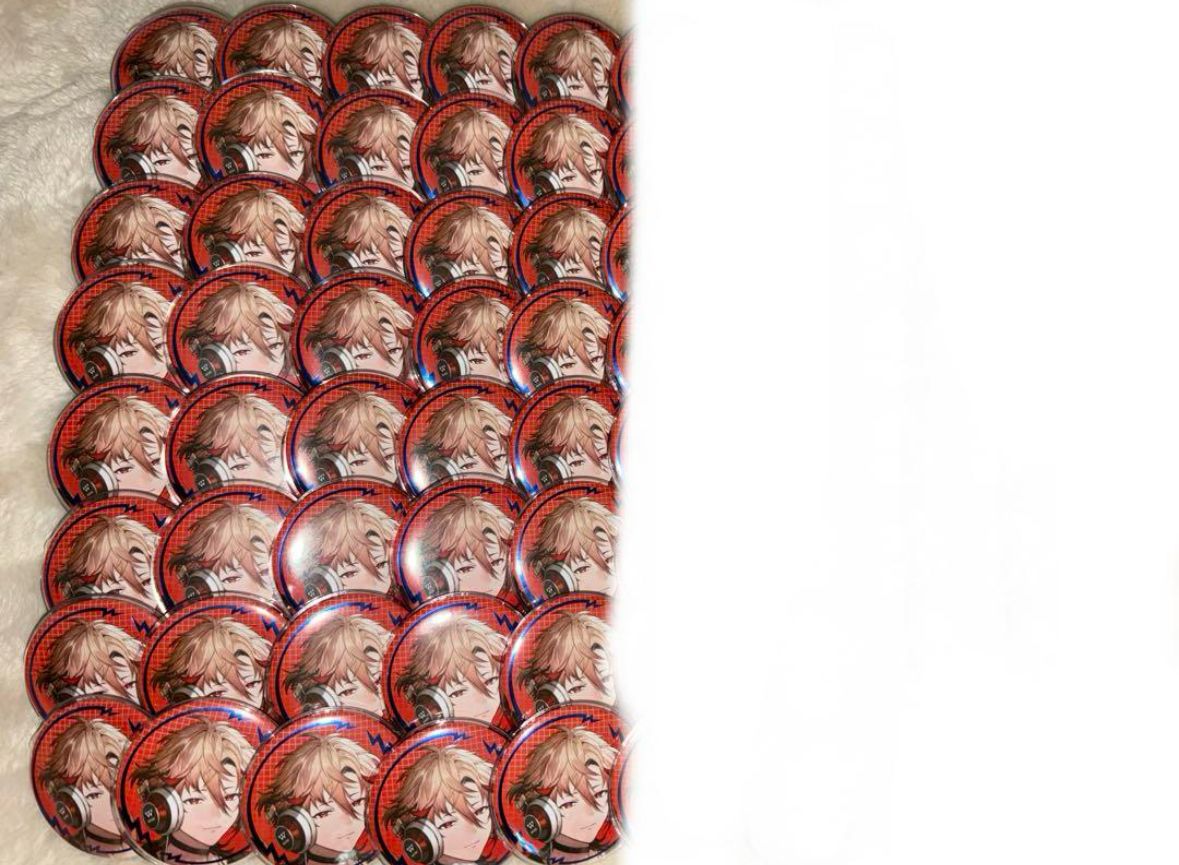 にじさんじ Melty Valentine 宇佐美リト ハート缶バッジ チョコ 4点