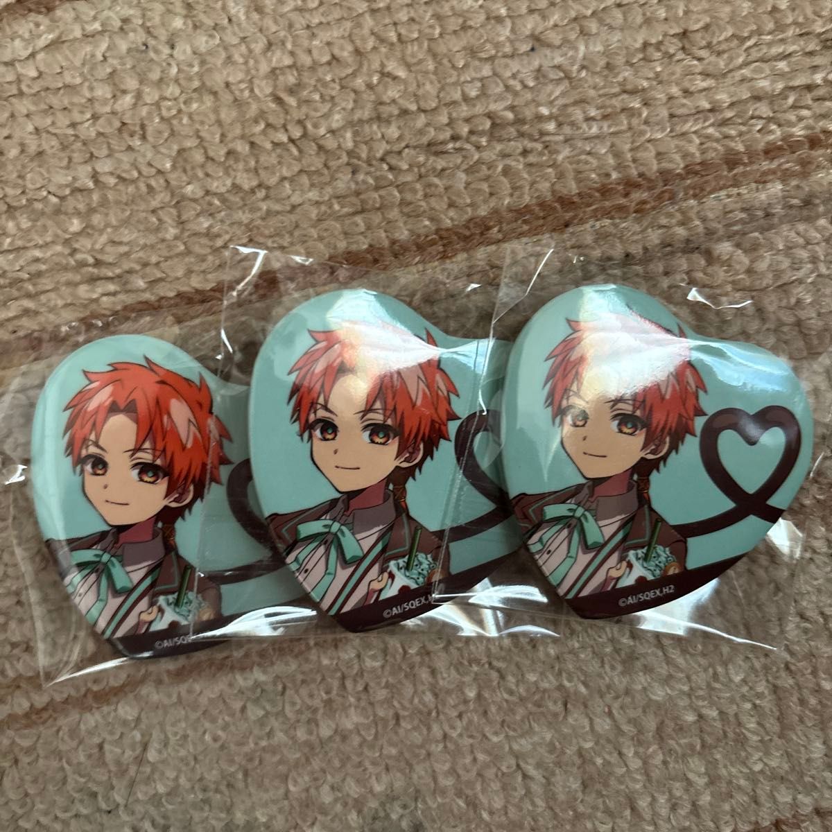 ファミリーマート 地縛少年花子くん2 つかさ チョコミント ハート型缶