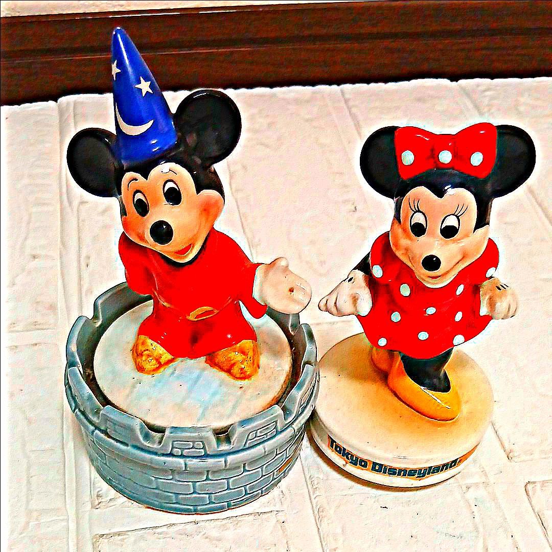 ディズニーランド 陶器 置物 ミッキー ミニー アリス 10点 Yahoo