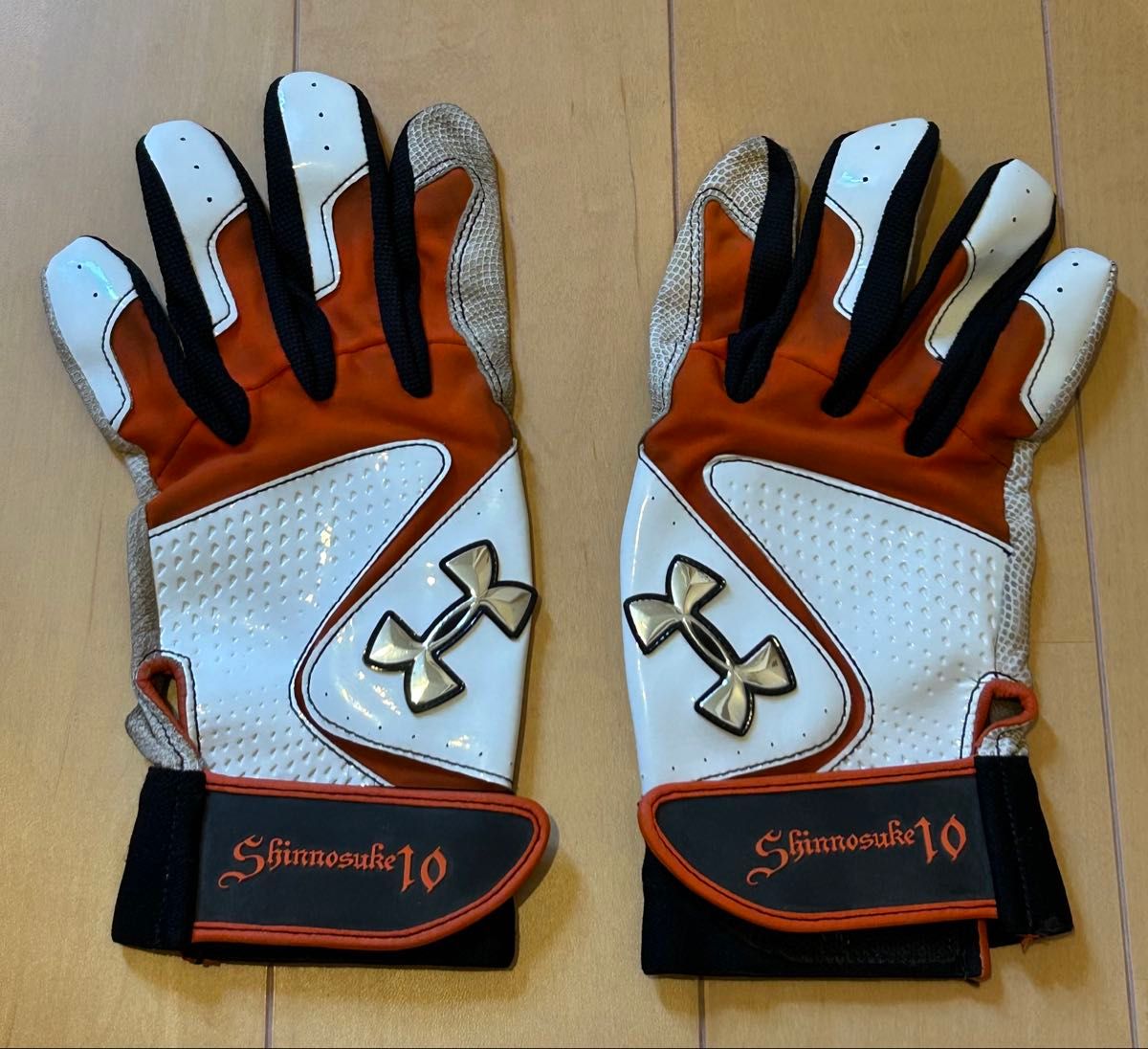 ヤクルト 日本ハム 西川遥輝 選手 実使用 バッティンググローブ 支給品