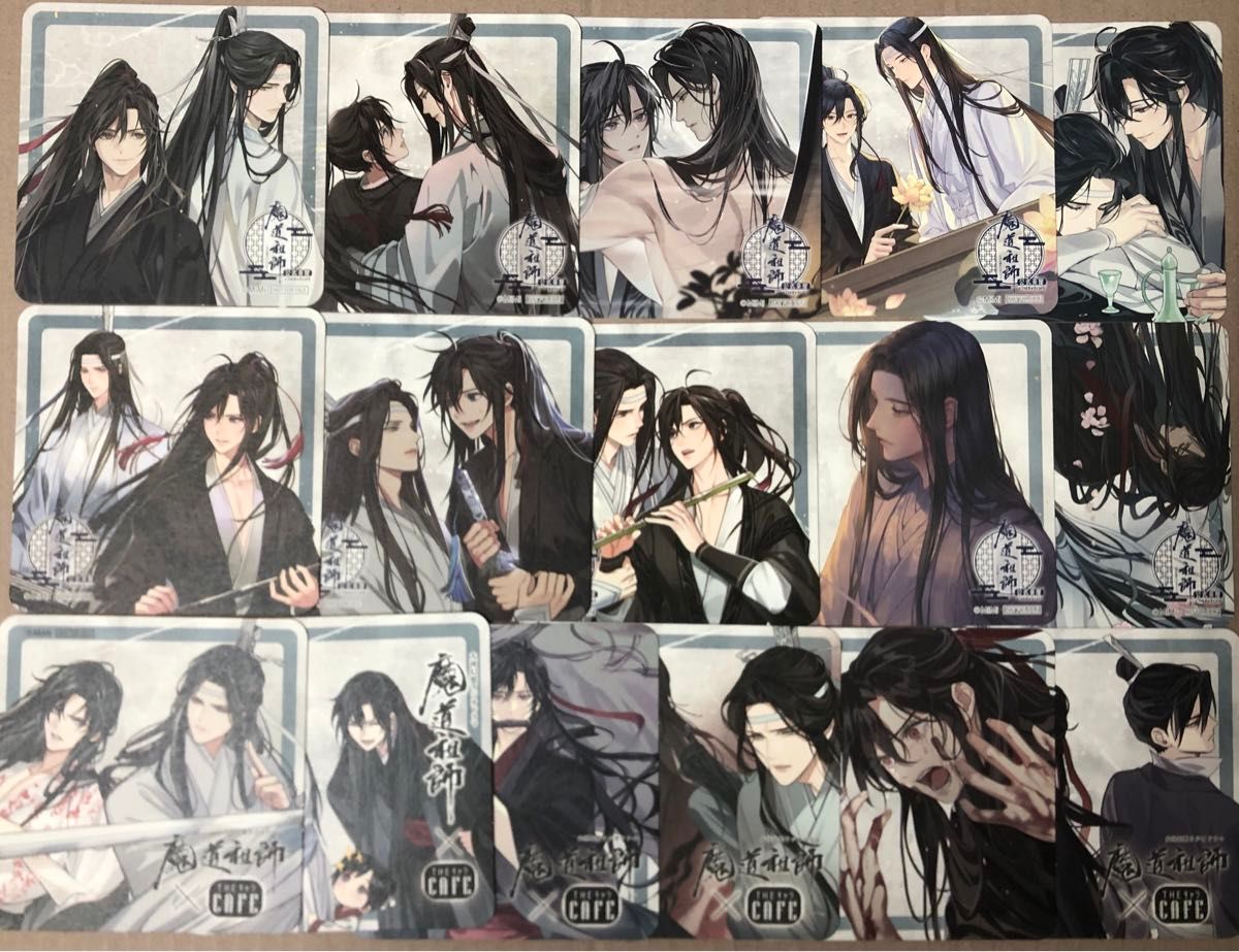 魔道祖師 魏無羨 藍忘機 忘羨 キス カフェ コースター｜Yahoo!フリマ