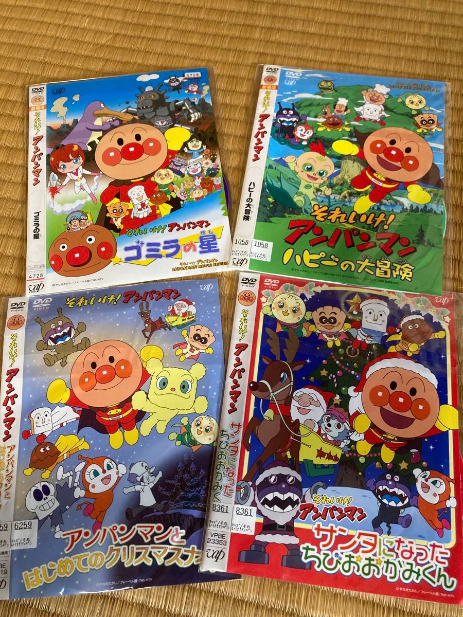 劇場版 アンパンマン DVD 4本セット ドロリン ロボリィ など｜Yahoo
