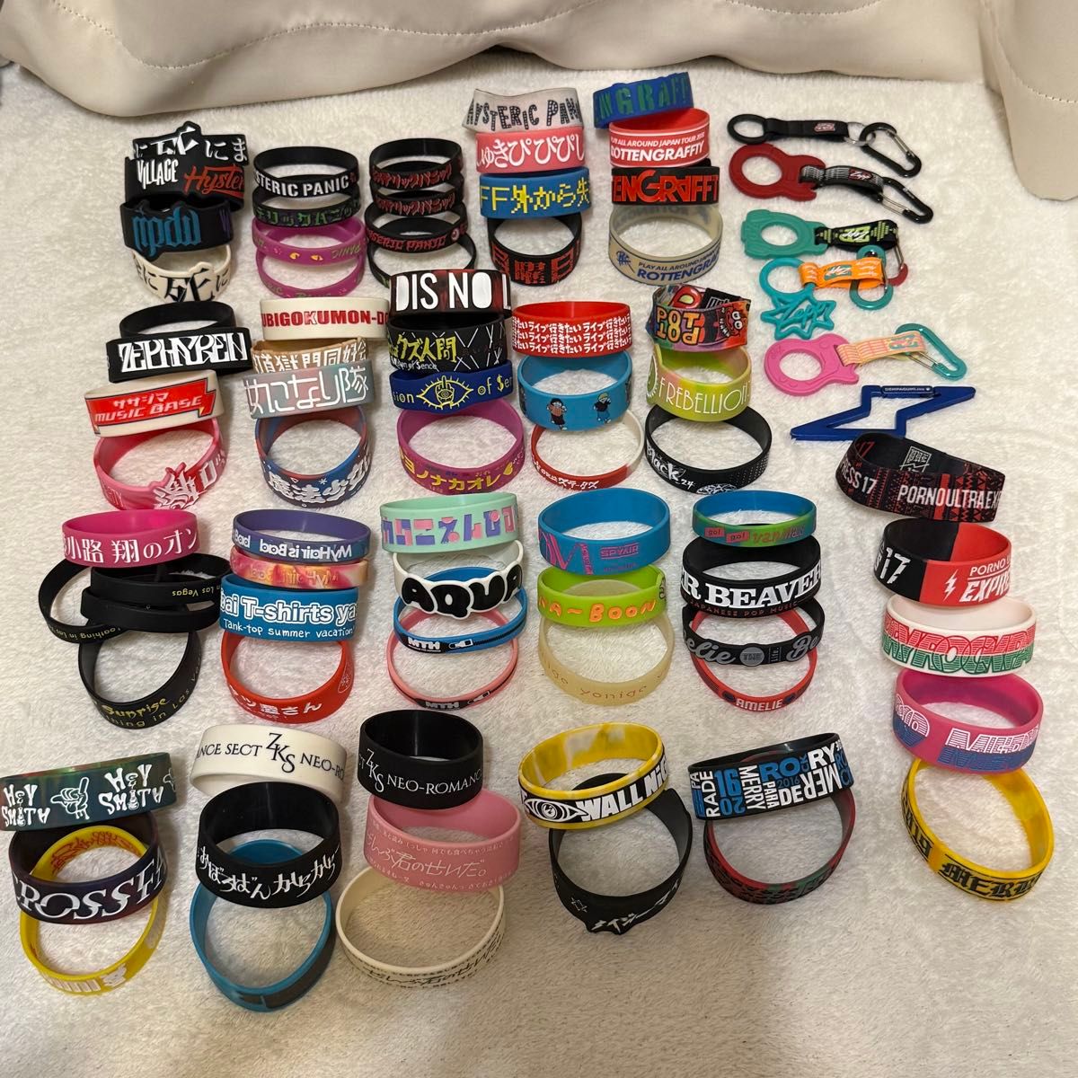 04 Limited Sazabys フォーリミ ラバーバンド ラババン クリア 6本