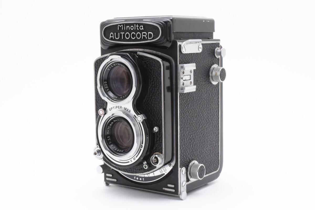 Yahoo!オークション -「minolta autocord 75mm f3.5」(二眼レフ