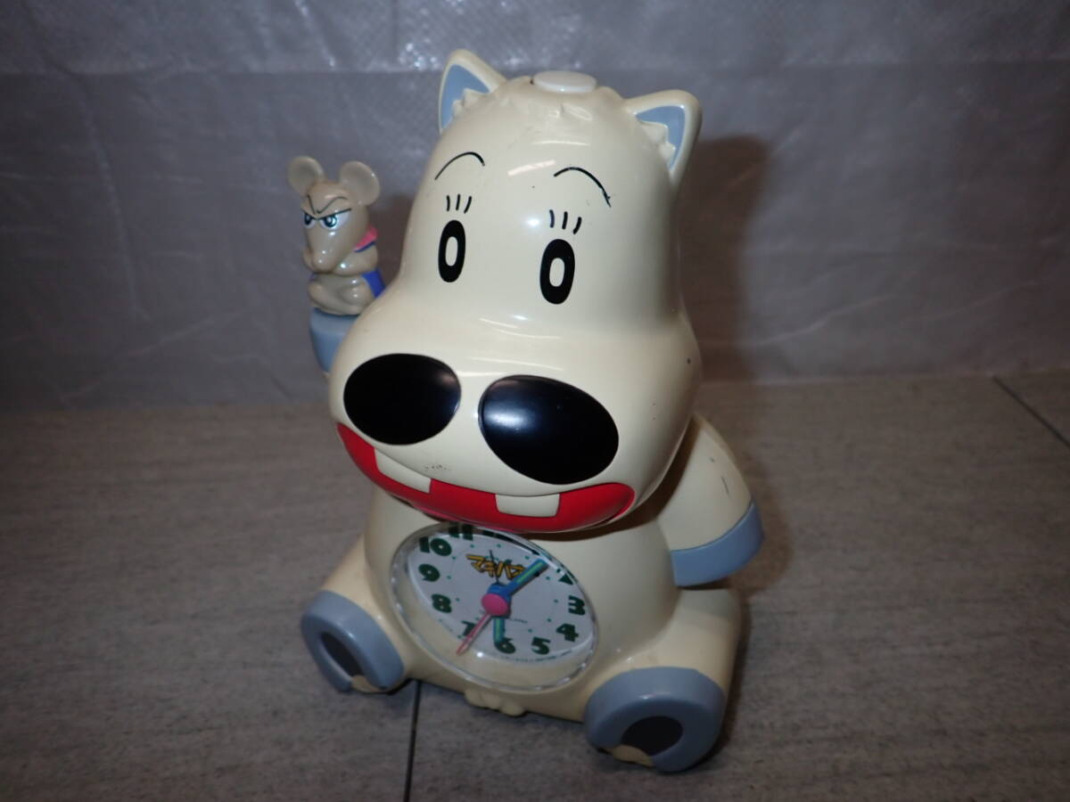 新品・未使用】リズム時計工業 みどりのマキバオー 目覚まし時計 新品