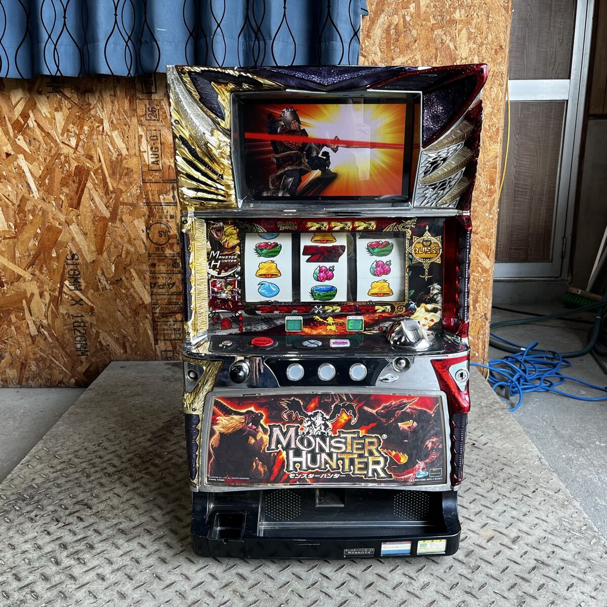 Yahoo!オークション -「スロット 実機 モンスターハンター」の落札相場