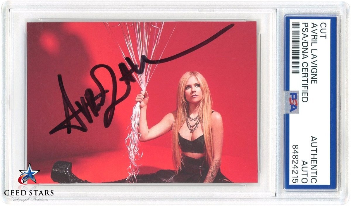 Yahoo!オークション -「avril lavigne サイン」の落札相場・落札価格