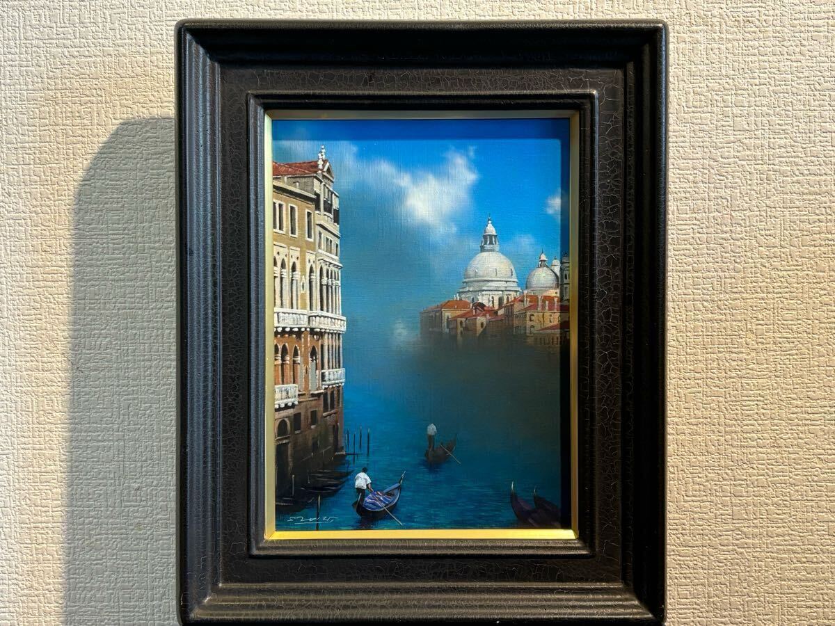 スペインの光と影,檜山健三,外国公園風景,6号油彩,芸大小磯教室,茨城県