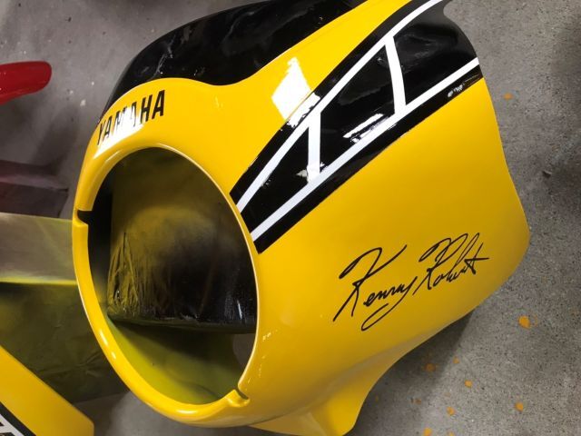 Yahoo!オークション -「ケニーロバーツ サイン」の落札相場・落札価格