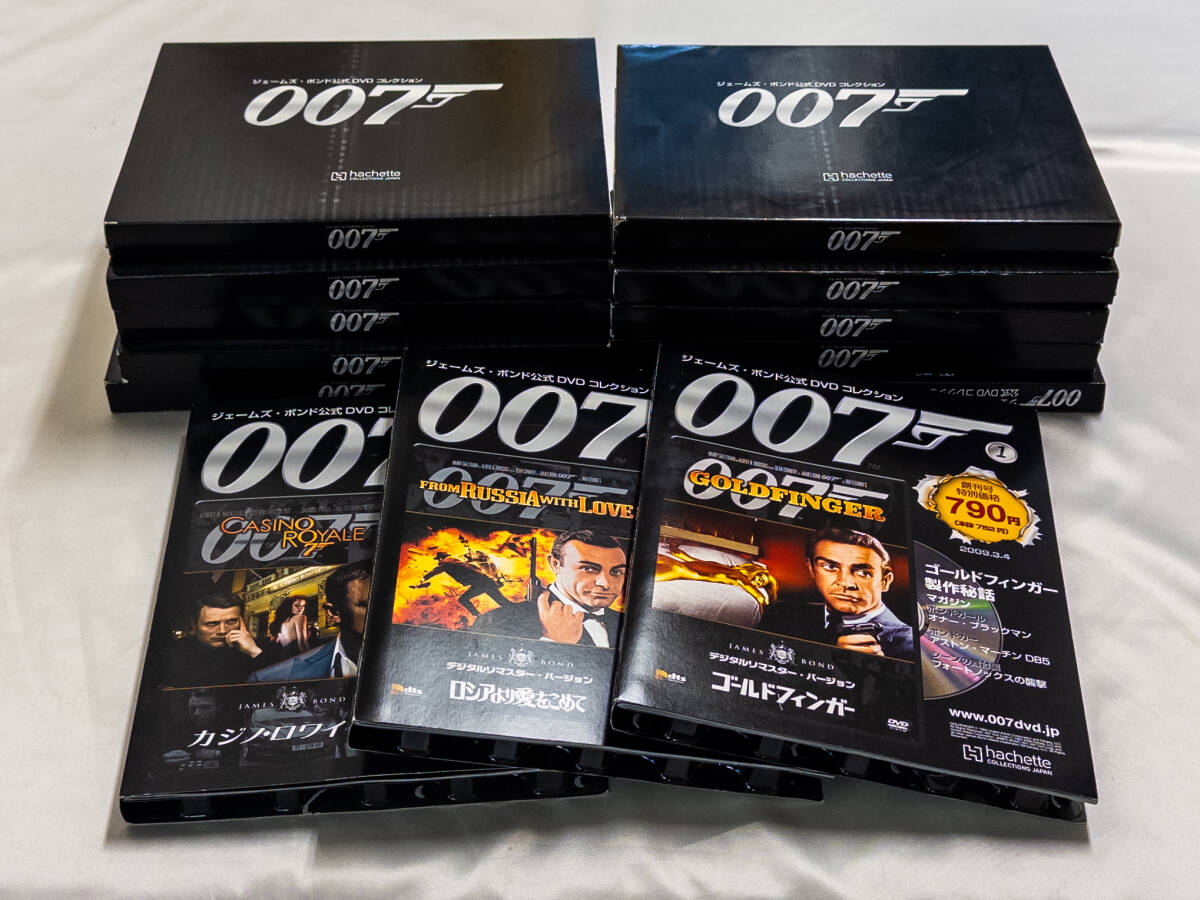 Yahoo!オークション -「ジェームズボンド公式dvdコレクション」の落札