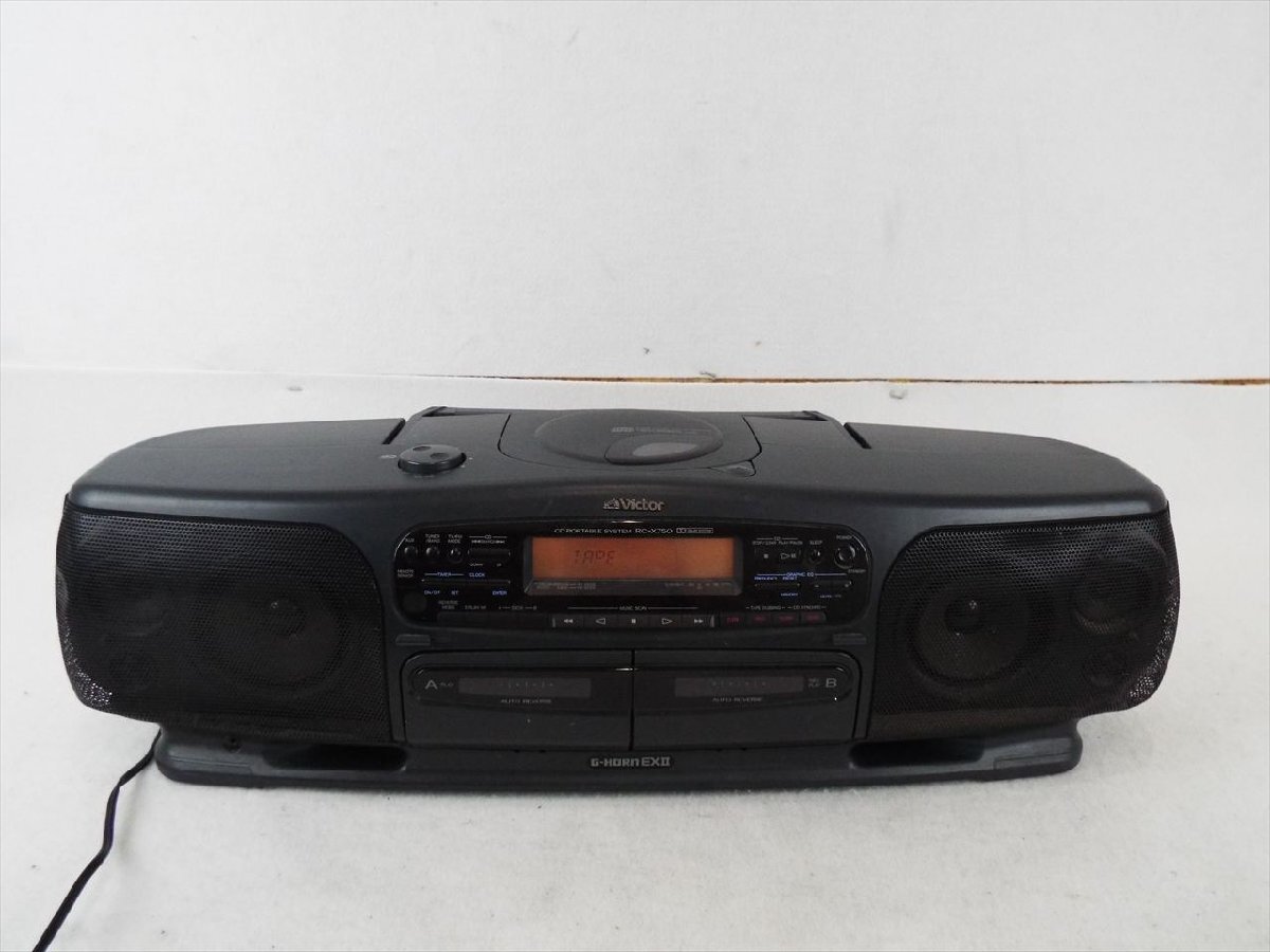 Yahoo!オークション -「victor ビクター rc-x750」(ラジカセ