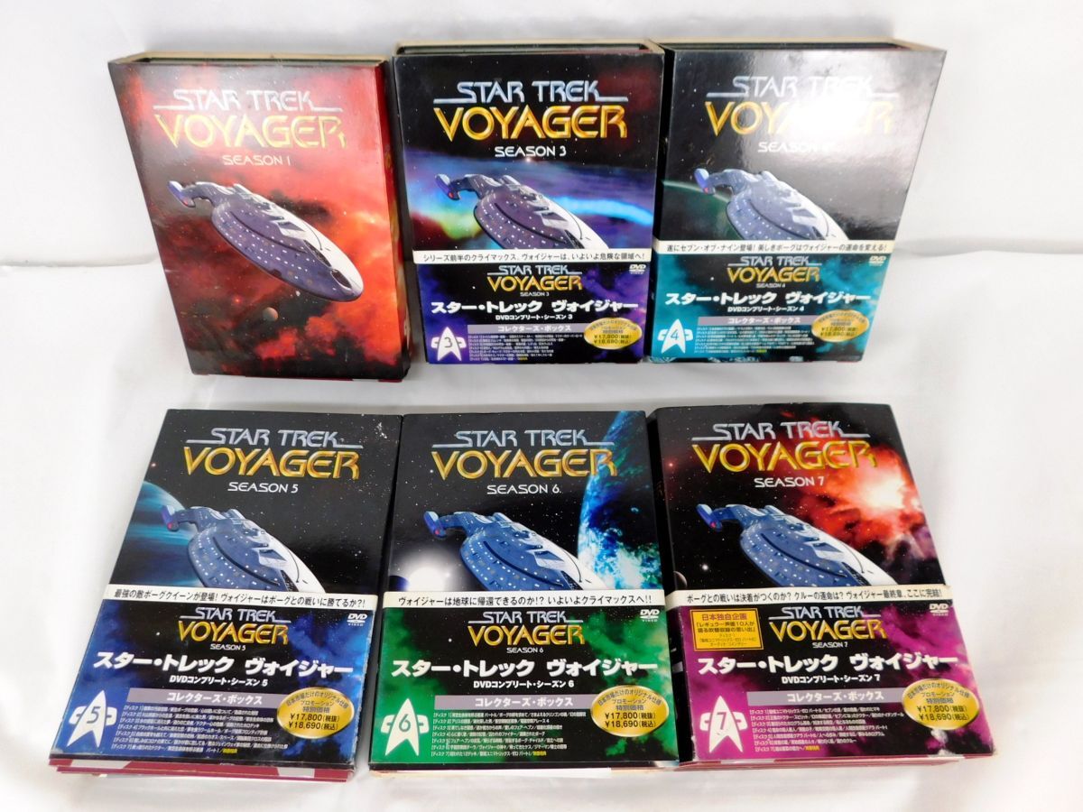 Yahoo!オークション -「スタートレック ヴォイジャー dvdコンプリート