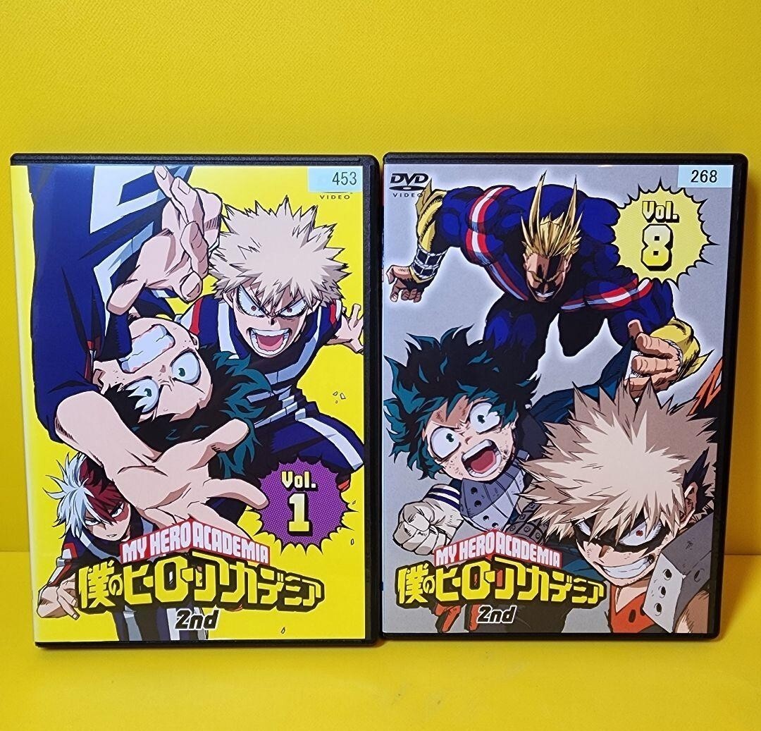 ヒロアカ第2期『僕のヒーローアカデミア 2nd』DVD 全8巻セット 全巻
