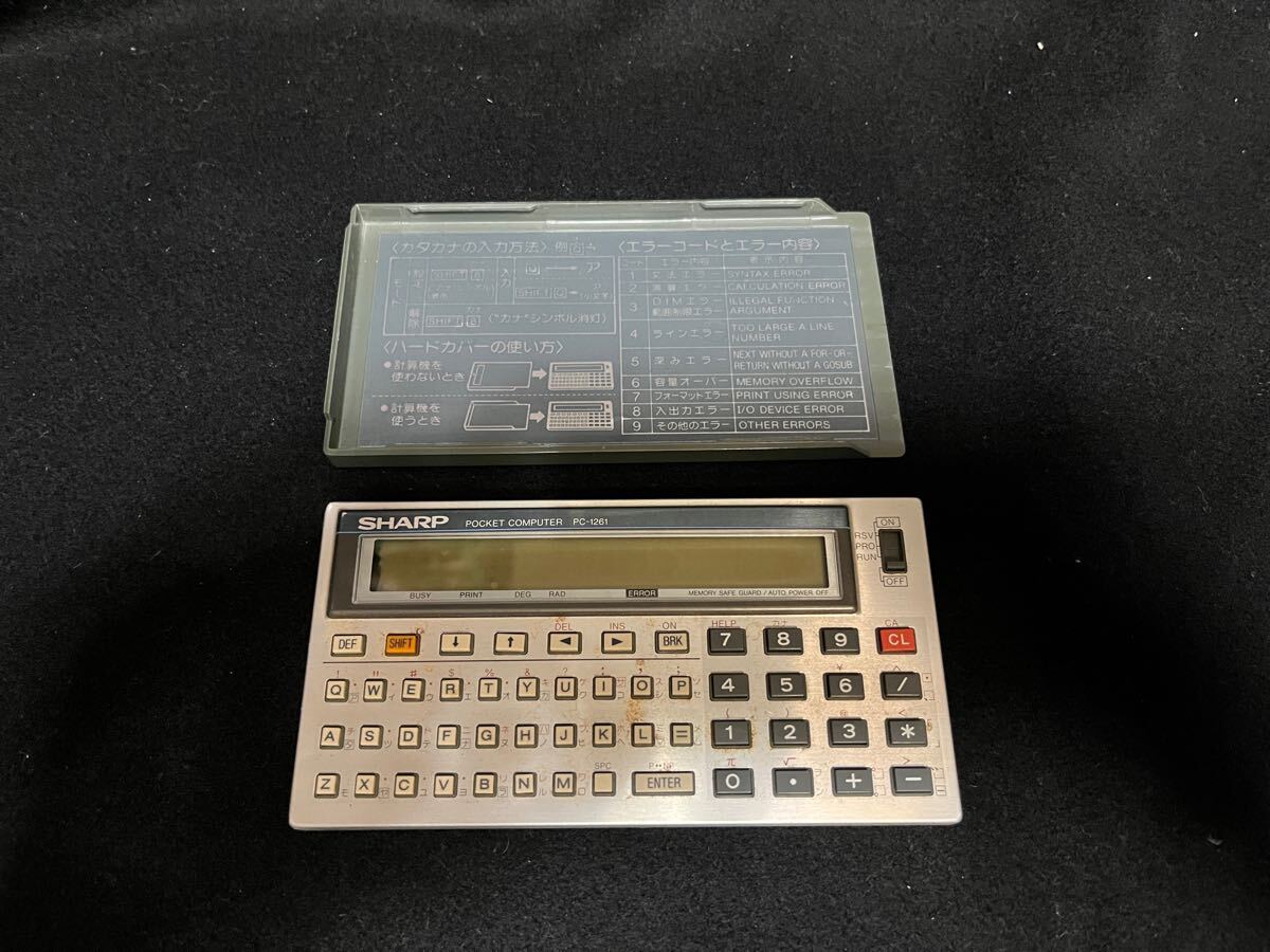 Yahoo!オークション -「pc-1261」(ポケットコンピュータ) の落札相場