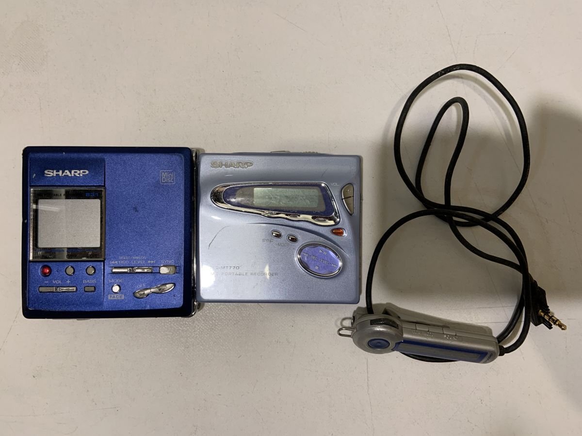 Yahoo!オークション -「sharp md-mt831」の落札相場・落札価格