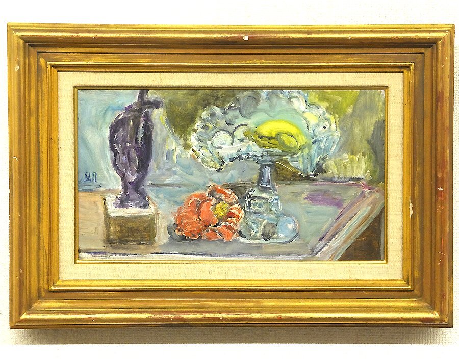 Yahoo!オークション -「三岸節子」(静物画) (油彩)の落札相場・落札価格