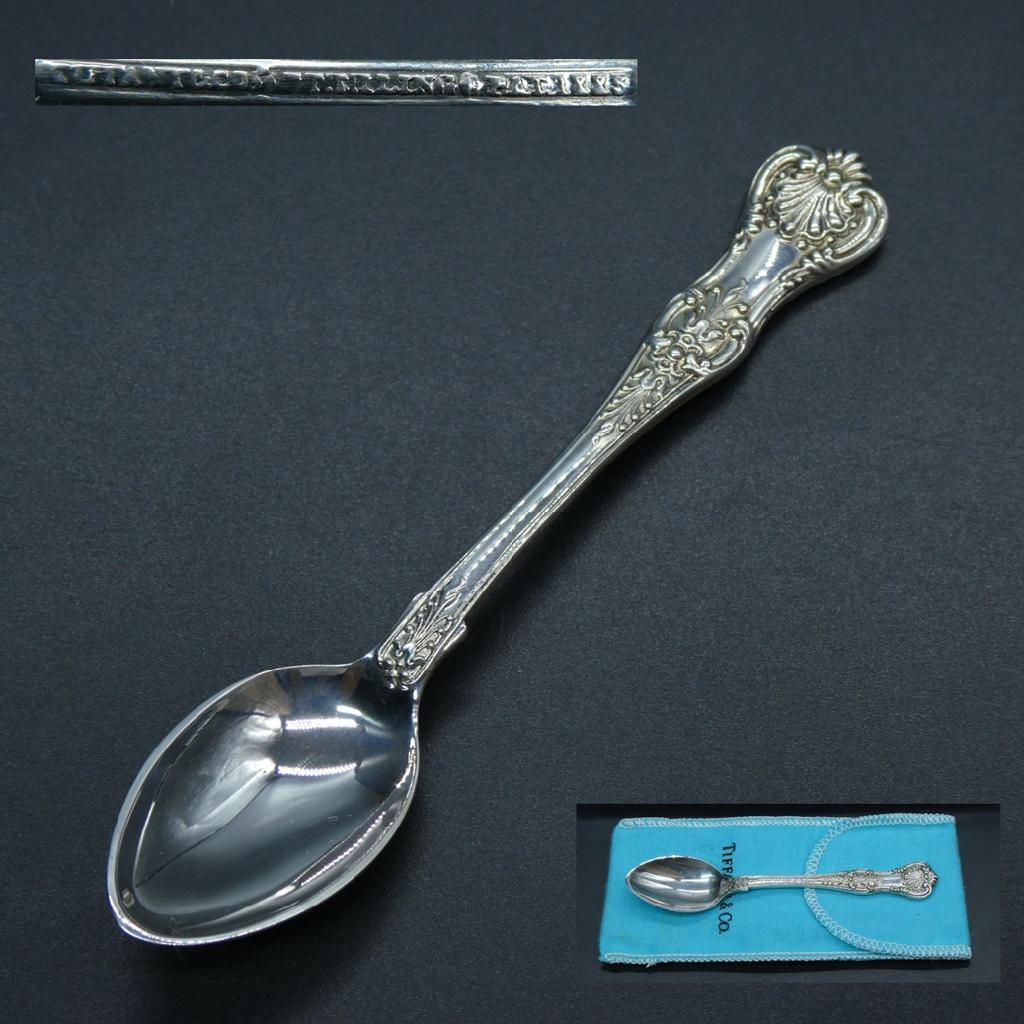 Tiffany 純銀 スープ スプーン Tiffany 純銀 スープ スプーン