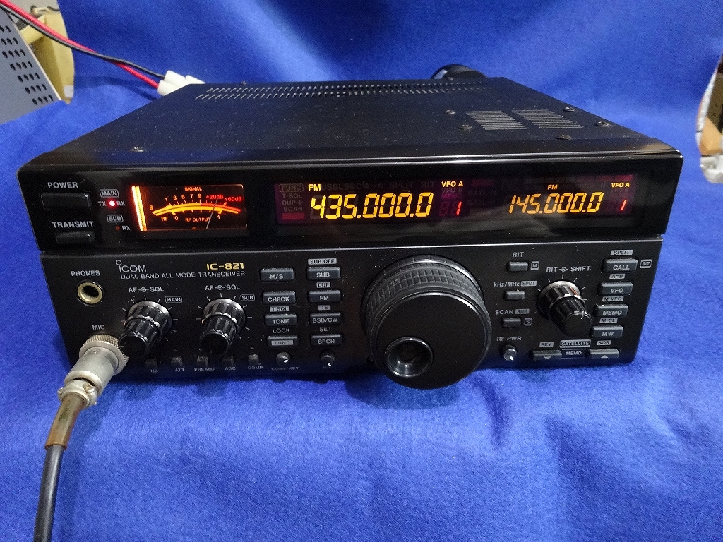 Icom IC-821 トランシーバー 訳あり品 Yahoo!オークション -「ic-821