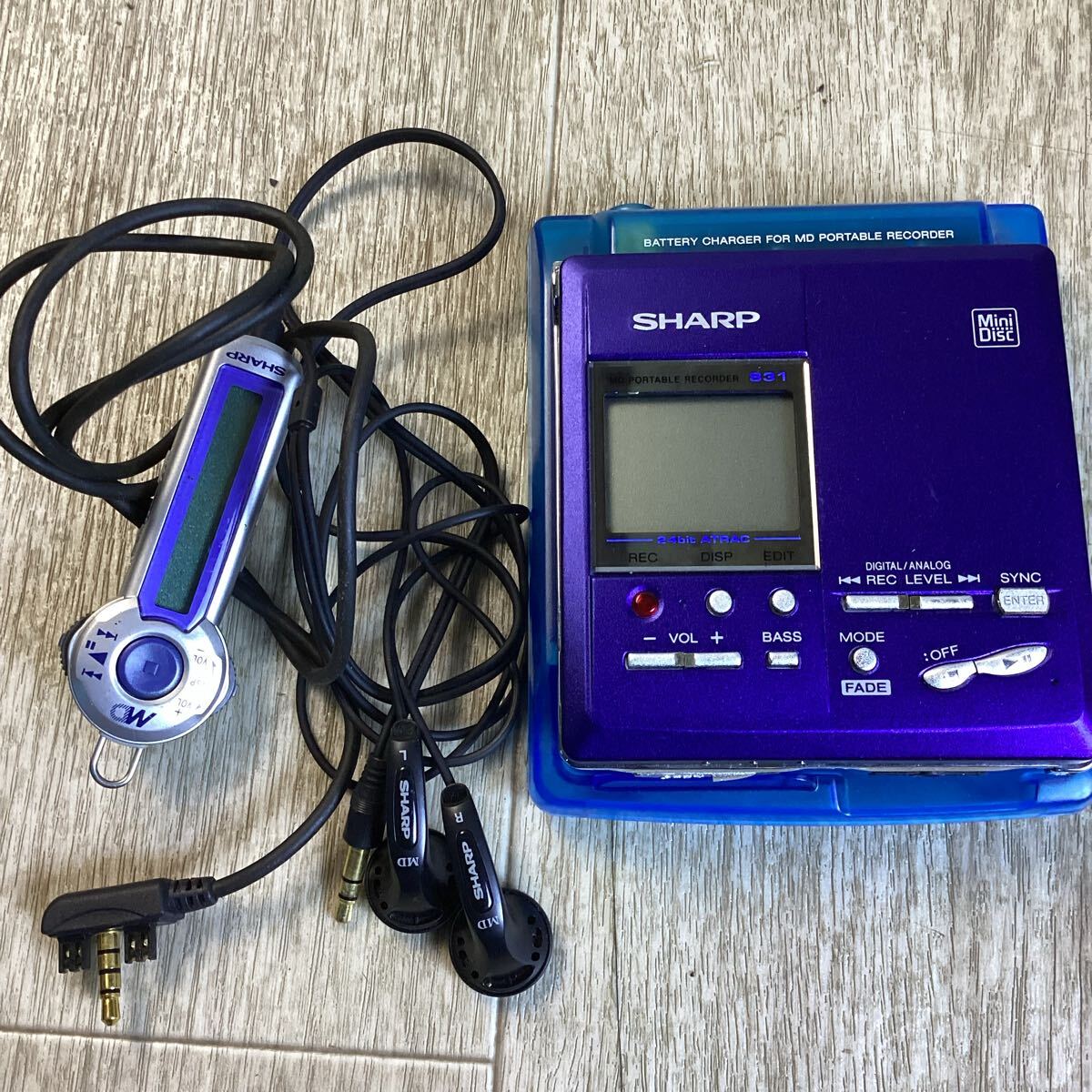 Yahoo!オークション -「sharp md-mt831」の落札相場・落札価格