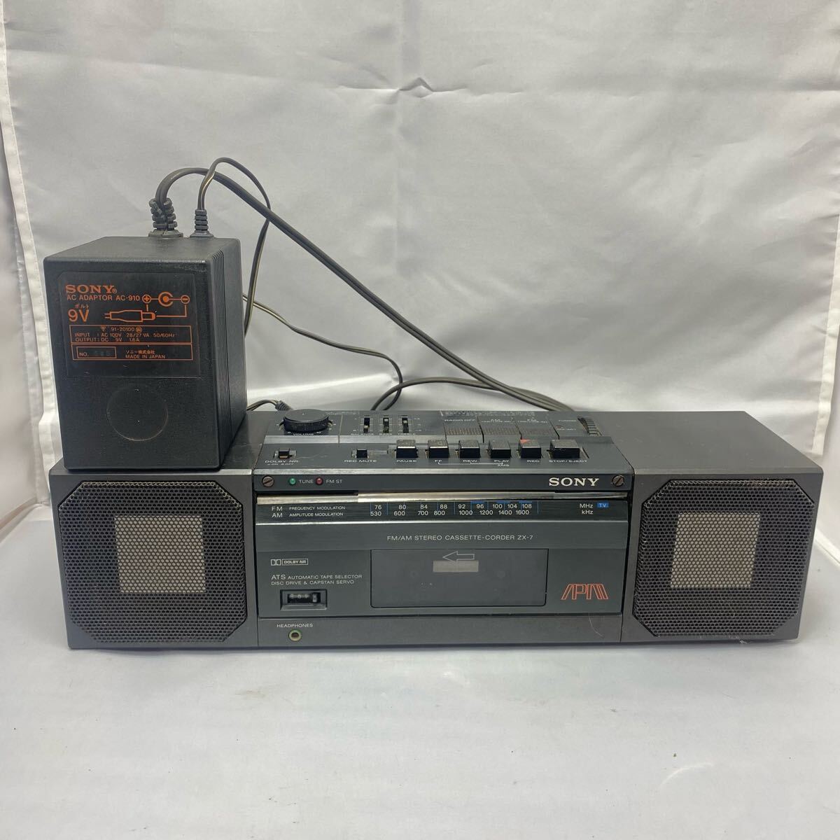 Yahoo!オークション -「ソニー zx-7」(ラジカセ) (カセットデッキ)の