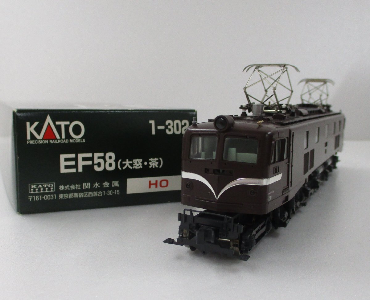 Yahoo!オークション -「ef58 kato 茶」(HOゲージ) (鉄道模型)の落札