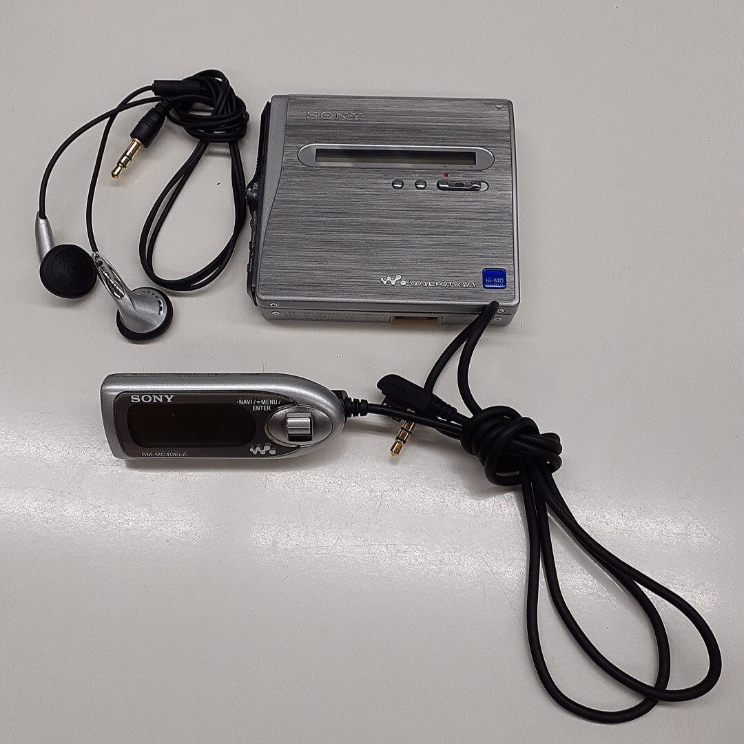 希少 SONY MDウォークマン MZ-NH1 ジャンク扱い 美品 SONY MZ-1 初代MD