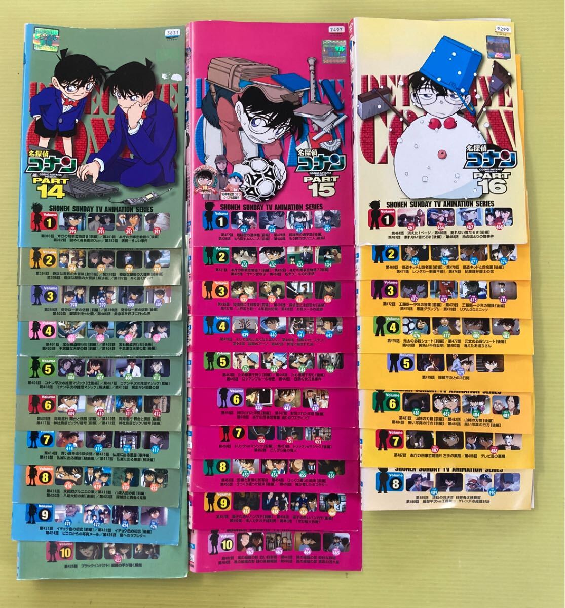 NARUTO ナルト 劇場版 シリーズ11巻セット 管理番号23248 DVD レンタル