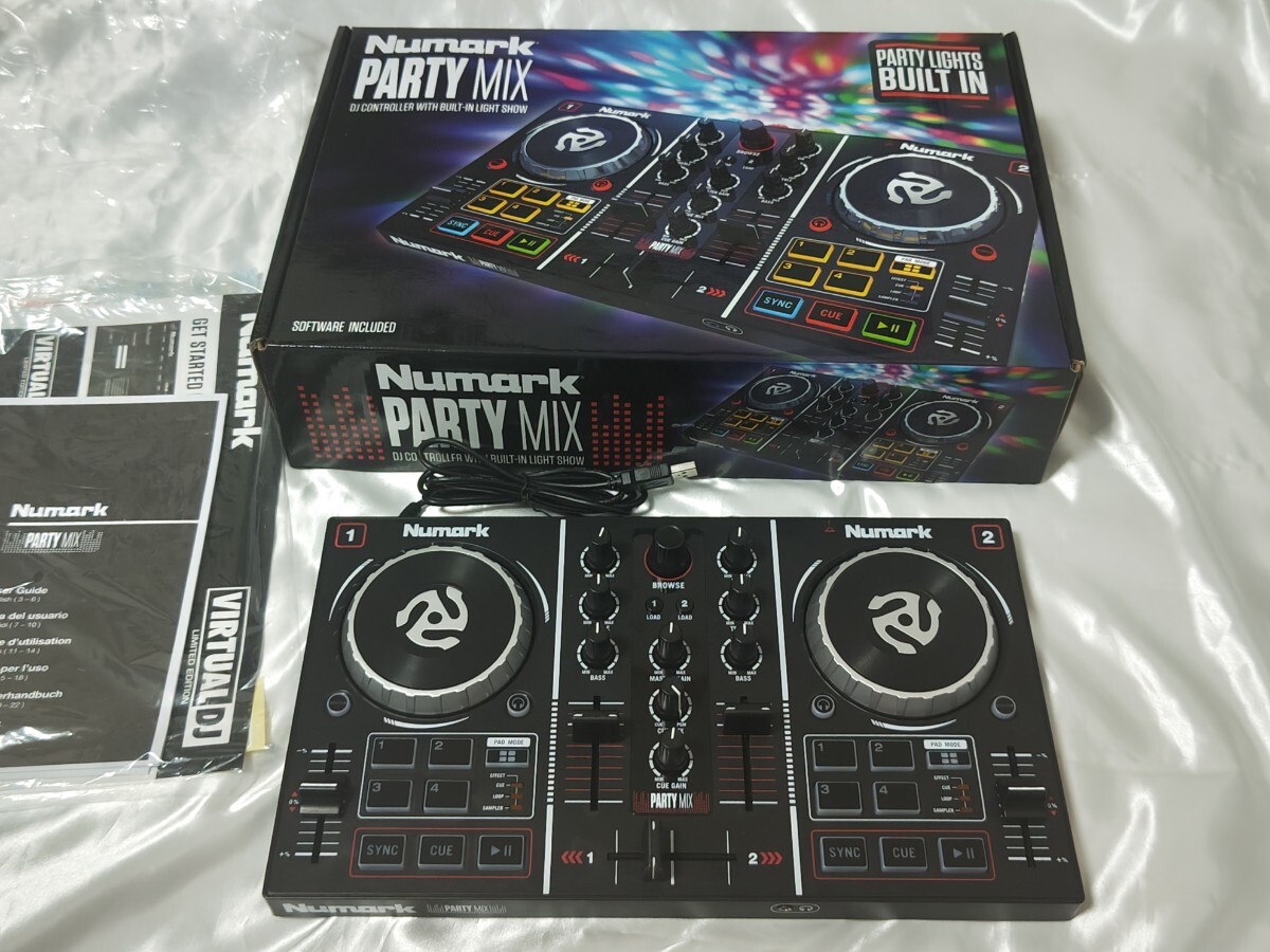 Yahoo!オークション -「numark party mix」(DJコントローラー) (DJ機器