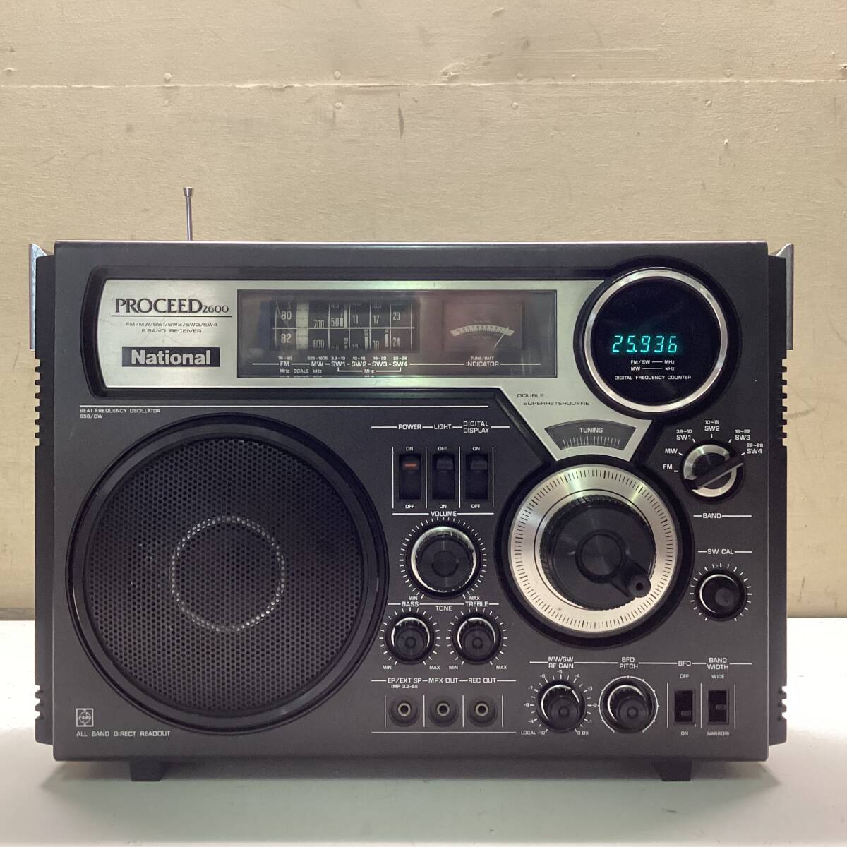 d*7様 【O-1701】National ナショナル ラジオ プロシード RF d*7様 【O