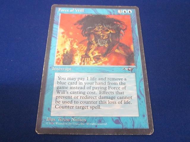 Yahoo!オークション -「mtg force of will」の落札相場・落札価格