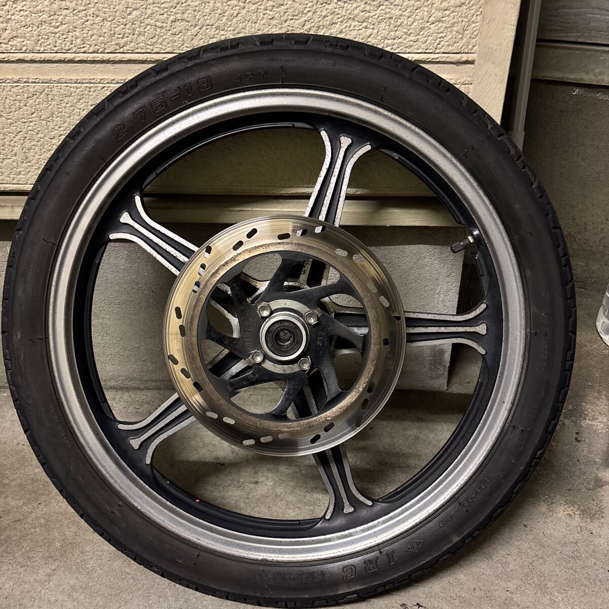 Yahoo!オークション -「gn125 ホイール」(フロント) (スズキ用)の落札