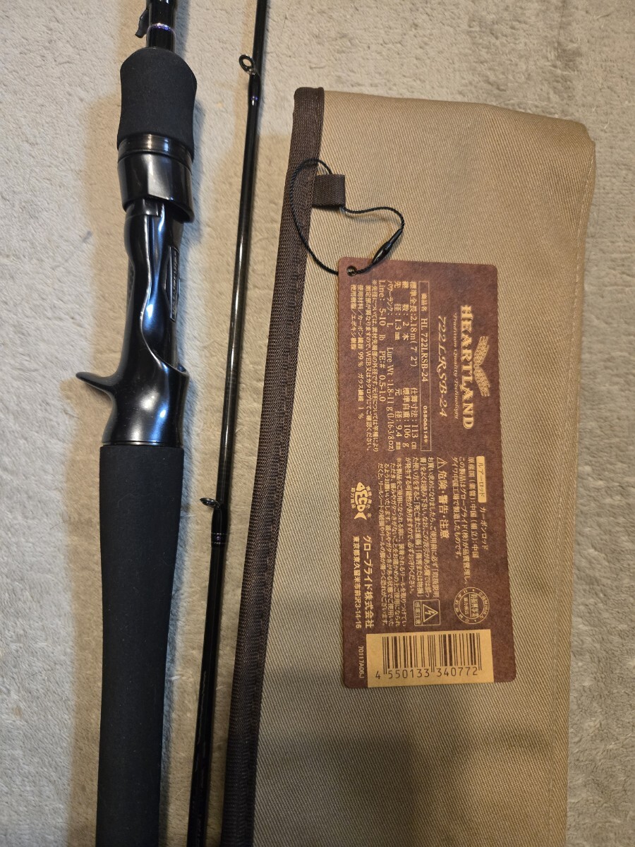 Yahoo!オークション -「ハートランド 722lrsb-24」(ロッド