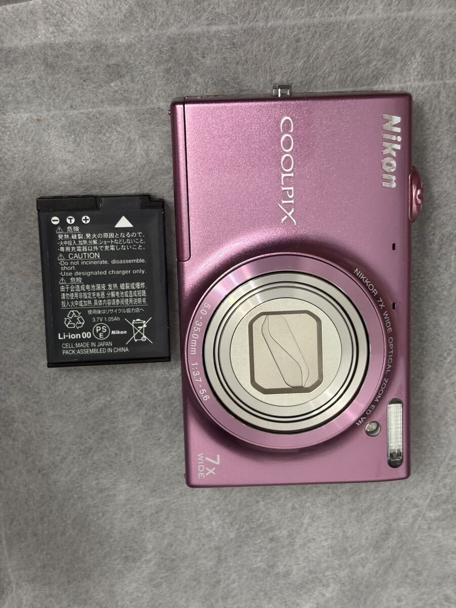 ニコン COOLPIX S6100 [グロスピンク] オークション比較 - 価格.com