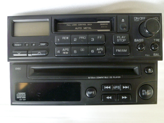 Yahoo!オークション -「日産 純正」(CD＆カセットプレイヤー) (カー