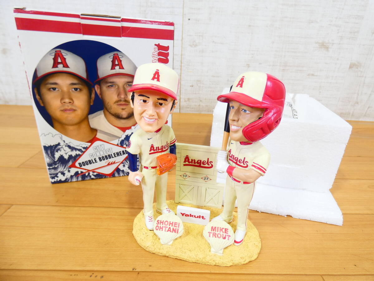 Yahoo!オークション -「大谷 トラウト ボブルヘッド」の落札相場・落札価格